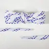 Cordones Kurokin Planos de Polipropileno Doble Capa Huecos Patrón Nb 0.8cm Adecuados para Cordones de Zapatos, Cordones de Ropa y Sombreros, Cordones de Regalo