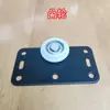 Accesorios para Puertas Correderas de Armario, Ruedas para Puertas Correderas de Gabinete de Pared, Ruedas Cóncavas-Convexas, Rodamientos de Bolas para Puertas Correderas, Ruedas Inferiores de Nylon con Rodamiento de Carga