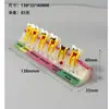Modelo Dental Escovação Oral Prótese Dentária Boca Inteira Dental Removível Gengiva Macia Transparente Resina para Implante Preparo Dentário Molde de Dente