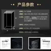 Caja de Empaque de PVC Transparente Universal para Mascotas Ecológica de Alta Transparencia Caja de Plástico Transparente para Almacenamiento de Comida y Juguetes Caja Cuadrada