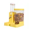 Fonte de Alimentação e Bebedouro para Hamster Dois em Um Garrafa de Água Antivazamento e Comedouro para Hamsters Dourados, Utensílios de Alimentação Específicos para Pequenos Animais