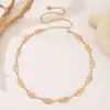 Cadena de Metal para Cintura Estilo Bohemio Retro para Mujer, Accesorio Decorativo para Vestidos, Cinturón Extendido de Cadena para Ceñir la Cintura al por Mayor