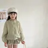 2026 Ropa Infantil Huzhou Zhili Estilo Coreano Chaqueta Protectora Solar Infantil Abrigo para Niñas Chaqueta de Piel Ultraligera Transpirable para Niños