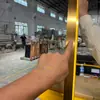 Espejo de Baño Escandinavo Espejo Ovalado con Extremos Redondeados Montado en la Pared Espejo de Pared para Baño Marco de Aleación de Aluminio Espejo para Inodoro de Hotel