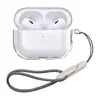 Estojo Protetor Transparente de TPU para Fones de Ouvido Apple AirPods Pro3 Novo Aplicável Transfronteiriço Estojo para Fone de Ouvido Airpodspro3