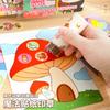 Máquina de Sellos para Niños Pegatina Dibujo Animado Prensa Mágica Educación Temprana Máquina de Sellos Redondos Pegatina de Premio en stock Venta al por mayor