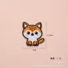 Patches de Bordado Autoadesivos de Animais de Desenho Animado para Roupas Infantis, Patches Decorativos para Brinquedos, Patches para Conserto de Furos, Acessórios de Vestuário Atacado de Fabricantes