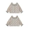 Wuli Bu [Personalizado] Suéter Camisola Holgado Calado Floral Babydoll Camisa Tendencia Primavera y Otoño 2026