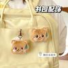 Bonito Speechless Bear Doll Pingente Broche Menina Coração Mochila Acessórios de Vestuário Coringa Chaveiro Pingente Atacado