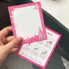 Tarjeta de papel nacarado de alta gama para uñas, tarjeta de exhibición de arte de uñas al por mayor, etiqueta de embalaje de fondo para exhibición de uñas, en stock, al por mayor