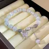 Nuevo Pulsera Estilo Chino para Mujer, Pulsera Étnica de Perlas, Tendencia Nacional Retro Joyería de Amistad Fábrica Mayorista Jade