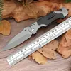 Cuchillo de Supervivencia para Acampar al Aire Libre, Navaja Plegable Multifuncional, Cuchillo de Fruta Afilado Popular, Navaja Plegable Multifuncional Portátil