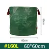Bolsas de Basura, Bolsas de Hoja de PP, Bolsas para Hojas con Recogedor Semi-Circular, Recogedores de Basura, Bolsas de Almacenamiento Variadas Plegables Redondas de Gran Capacidad