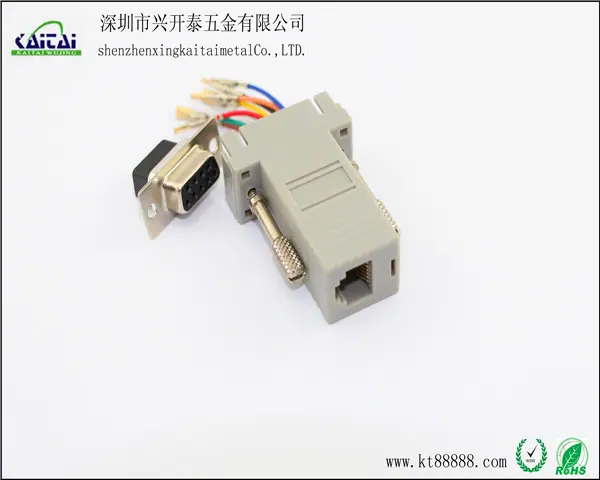 Rj11-DB9F灰色2