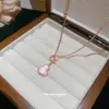 Collar Colgante de Calabaza Fulu con Circonita, Diseño de Nicho, Cadena de Clavícula de Alta Gama, Cadena de Cuello Versátil de Lujo Ligero a la Moda, Venta al por Mayor