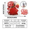 Patch de Bordado de Flor Rosa com Glitter Novo Estilo Patch Floral com Adesivo Termocolante para Decoração de Jaquetas, Sapatos e Malas
