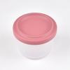 Caixa de almoço japonesa de silicone redonda para estudantes, lancheira selada para preservação de frutas, aquecível em micro-ondas