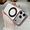 Funda de teléfono con soporte magnético giratorio adecuada para iPhone 18 Pro Max, Funda protectora de acrílico transparente Apple 17