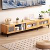 Mueble de TV para Apartamento Pequeño, Simple de Pie para Sala de Estar Uso Doméstico, Mueble de TV de Lujo Ligero de Gama Alta, Mesa de Café, Gabinete Combinado de Almacenamiento