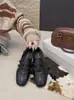 Sapatos Mary Jane femininos da moda, estilo bailarina, com aumento interno de altura, sapatos de couro macio estilo Birkenstock, com sola plana