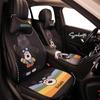 Cojín de Coche para Niña Linda de Perro Hecho a Mano de Dibujos Animados Universal para las Cuatro Estaciones Transpirable Fino Cubreasiento Ventilado de Verano Otoño e Invierno