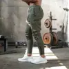 Pantalones Cargo Deportivos Casuales para Hombre Transfronterizos de Algodón para Correr Fitness Camuflaje Deportivos Largos con Decoración de Cremallera