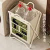Cesta para ropa sucia, cesta de almacenamiento plegable para ropa sucia, cesta de lavandería de gran capacidad para uso doméstico, solución de almacenamiento de lavandería elegante y práctica