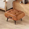 Banqueta para Trocar de Sapato para Entrada de Casa, Apoio para os Pés Macio Acolchoado Moderno, Mesa de Centro de Luxo Leve, Banquinho Baixo, Sofá, Hall de Entrada da Sala de Estar, Assento Macio Simples