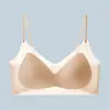 Atacado Dropshipping Tiras de Gel Ultra Finas Invisíveis Sem Costura Roupa Íntima Feminina Push-Up Refrescante Copo Fixo Tiras de Suporte Macio Costas Bonitas