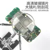 Pinza metálica auxiliar de reparación personalizada con lupa para reparar placas de circuito de teléfonos móviles, soldadura y pinzas auxiliares para placas de circuito PCB