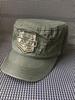 Fã militar ao ar livre boné plano algodão língua de pato curto Zhan chapéu masculino e feminino casual moda chapéu guarda-sol