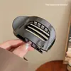 Pinza para el pelo de concha estilo coreano que no lastima la cabeza, elegante pinza de abulón para mujer, accesorio para el cabello versátil y de alta gama