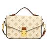 Bolso de nicho de moda para mujer, nuevo de primavera 2024, bolso cilíndrico estampado de alta calidad, bolso cruzado clásico versátil para el hombro