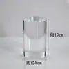 Soporte de Exhibición Cilíndrico de Acrílico, Soporte de Exhibición de Joyería Altamente Transparente, Base Elevadora para Cosméticos, Soporte para Modelo de Mano