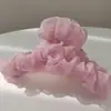 Mostre Volume de Cabelo ~ Novo Prendedor de Cabelo de Rede Super Fada para Mulheres na Parte de Trás da Cabeça, Prendedor de Cabelo Elegante, Prendedor de Tubarão Grande, High-End