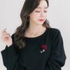 Flor de Tela Pin Largo Pin de una palabra Broche Coreano Mori Aleación Perla Corsage Accesorios para Mujer