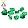 Fabricante Vende Gran Cantidad Oval Vidrio 2*3-13*18mm Piedra Desnuda Acabada Vidrio Verde Calidad 3A