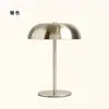 Luminária de mesa cogumelo recarregável transfronteiriça, luminária de cabeceira para quarto, luz de ambiente para bar e café, luminária de mesa decorativa, luminária de camping para exterior
