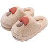 Pantuflas de Interior para el Hogar para Mujer 2026 Nuevo Otoño e Invierno con Sensación de Caminar sobre Nubes, Felpa y Cálidas, Pantuflas de Algodón Antideslizantes para Mujer