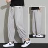 Pantalones de Seda de Hielo para Hombre Nuevos Pantalones de Verano hasta el Tobillo Pantalones Deportivos para Hombre Pantalones de Secado Rápido Pantalones hasta el Tobillo Pantalones Casuales Holgados