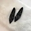 Zapatos Dulces de Punta con Mariposa 2025 Nuevos Elevadores Pequeños Más Fáciles de Combinar Zapatos Planos Mary Jane para Mujer