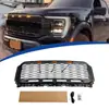 Adecuado para Ford F150 2021-2023 Raptor Modificado Rejilla Central Material ABS Reemplazo Instalación