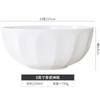 Tazón de arroz de cerámica de Jingdezhen serie Creative ZEN para el hogar Tazón pequeño tazón creativo para fideos tazón de arroz vajilla de porcelana blanca de hueso Tazón