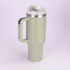 Stanley Taza Térmica de Acero Inoxidable de Doble Pared de 40 oz con Popote Taza de Café Taza para Coche Gran Capacidad Acero Inoxidable 304