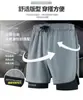 Pantalones cortos de running talla grande para hombre y mujer, finos de verano, nuevos, de secado rápido, para entrenamiento, fitness, pantalones casuales deportivos