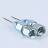 Boquilla para Pistola de Engrase Tipo Aguja, Cabezal de Pistola de Aceite Tipo Aguja, Accesorios de Boquilla Puntiaguda Especial para Aplicación de Grasa, Completamente Desmontable para Uso
