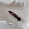 Grampo de Cabelo Colorido com Contas Esmaltadas para Mulheres 2025 Novo Clipe de Mecha Lateral de Alta Qualidade Acessório de Cabeça Clipe para Franja Acessório de Cabelo