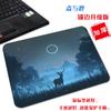 Bonito simples tamanho pequeno desenho animado divertido lavável computador pad bidimensional criativo fresco portátil jogo mouse pad