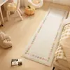 Alfombra de Mesita de Noche para Dormitorio Modelo Nuevo 2026, Lujo Ligero y Sensación de Alta Gama, Alfombra para Sala de Estar, Sofá, Mesa de Café, Alfombra de Cachemira Sintética Alfombra de Tianjin