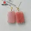 Pingente de Cabacinha de Jade Dourado Natural S925 Flor de Pessegueiro Recheado Fivela de Segurança Colar Amuleto da Paz Pingente de Buda Feijão da Fortuna de Pessegueiro